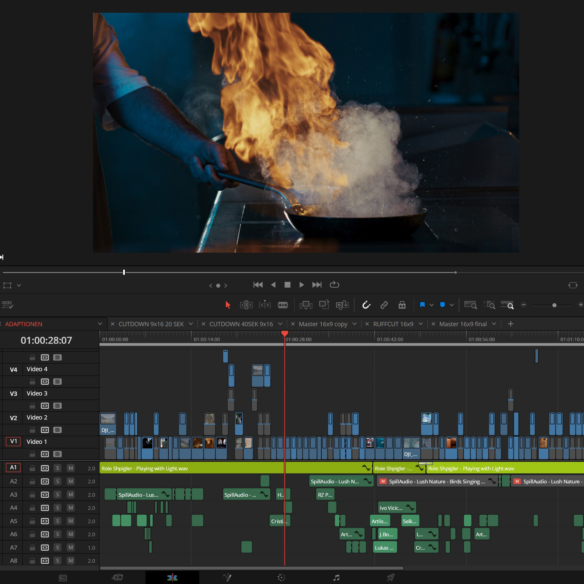 Postproduktion Video (1h)